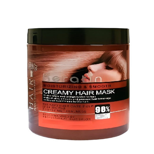 Nourishing Red Creamy Keratin Hair Mask Treatment: Professional 500ml