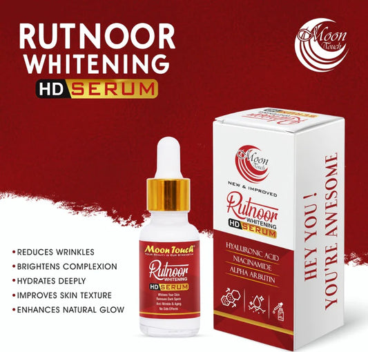 Rutnoor Whitening Serum (Enhanced Glow & Brighten Complexion) 20ml