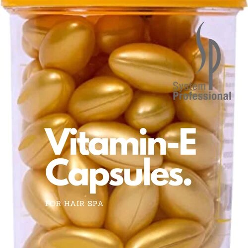 60 Soft Gel Capsules Of Vitamin E Animated Hair Treatment Soften Essence